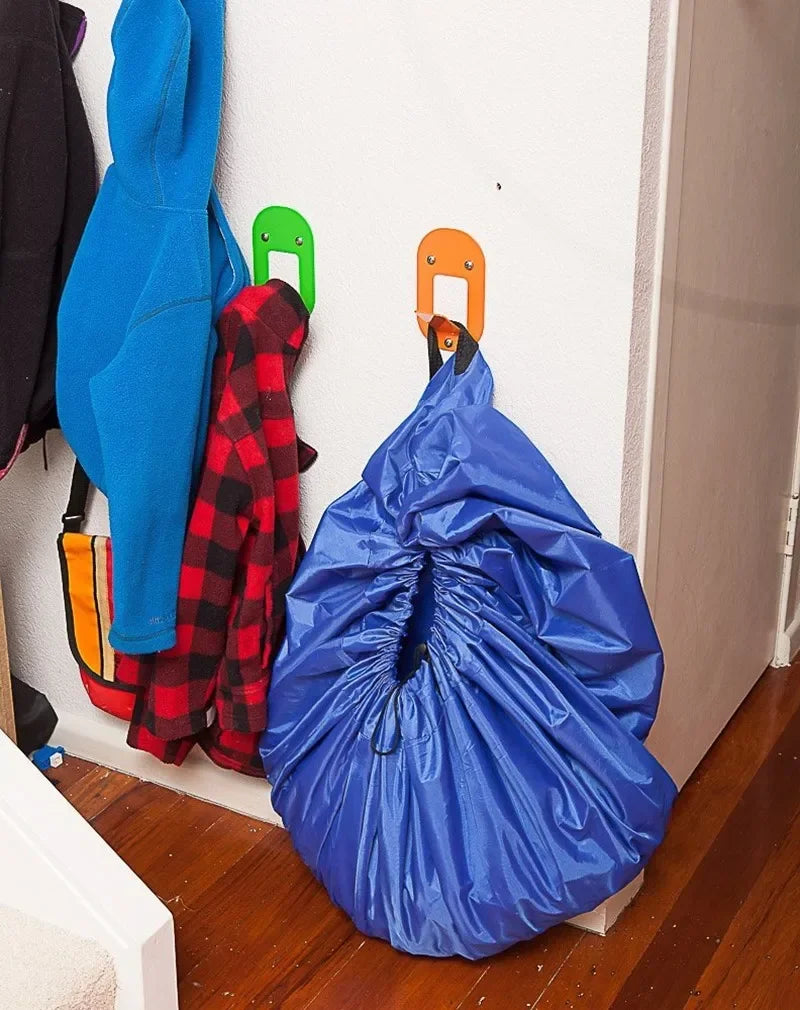 Multifunctional Toy Storage Bag for Kids
