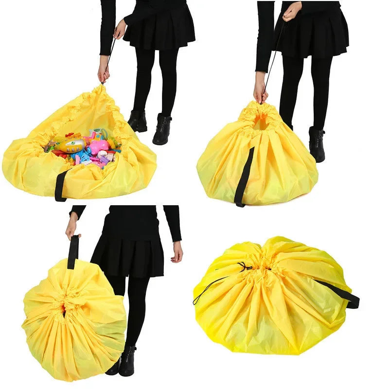 Multifunctional Toy Storage Bag for Kids